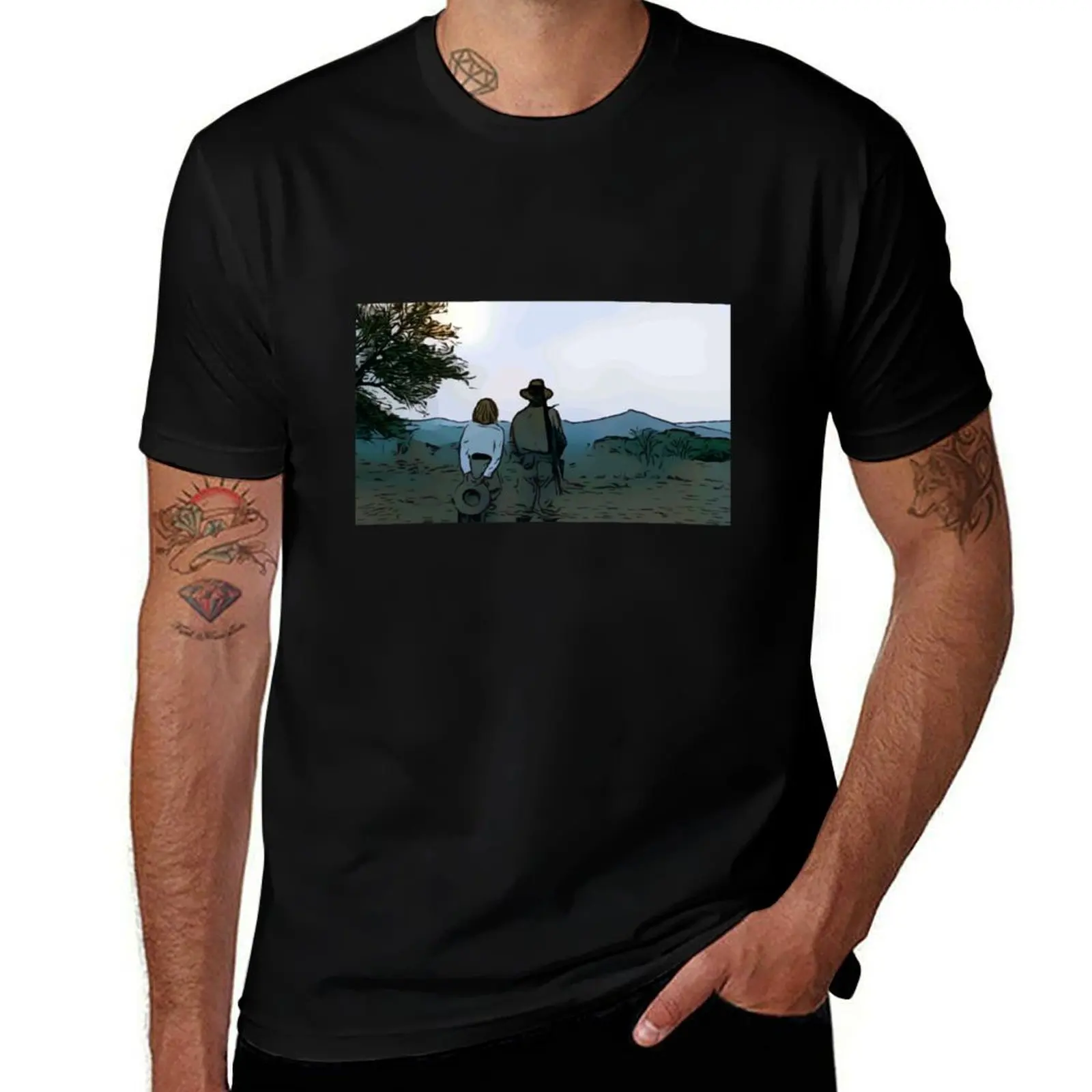 Spencer Dutton and Alexandra - 1923 T-Shirt Summer Holiday Casual Tee T-Shirt