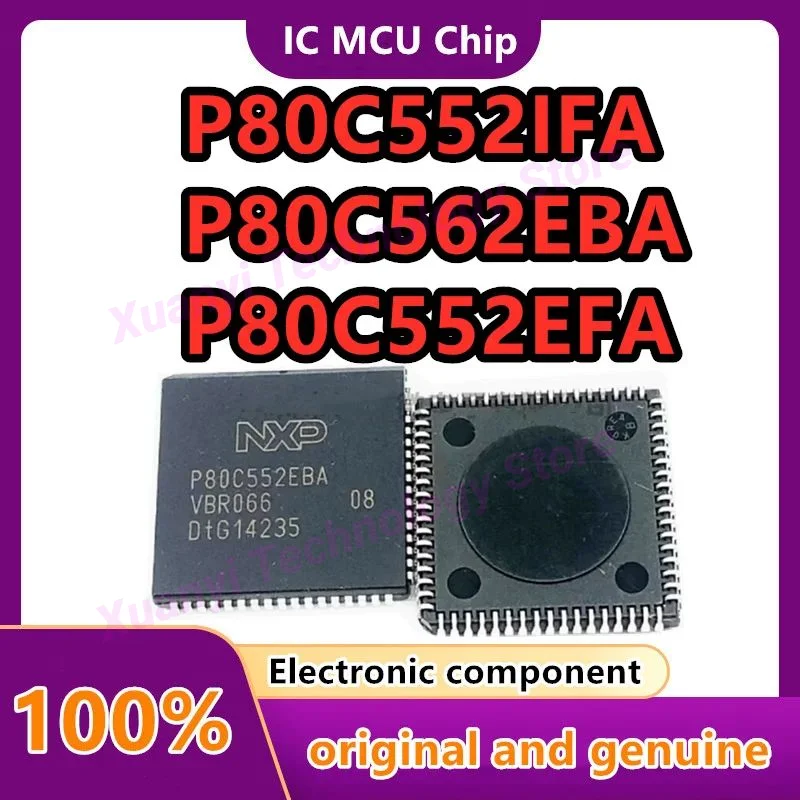 P80C552EBA P80C552EFA P80C552IFA/08 P80C562EBA Chip IC PLCC68 1 Buah/BANYAK