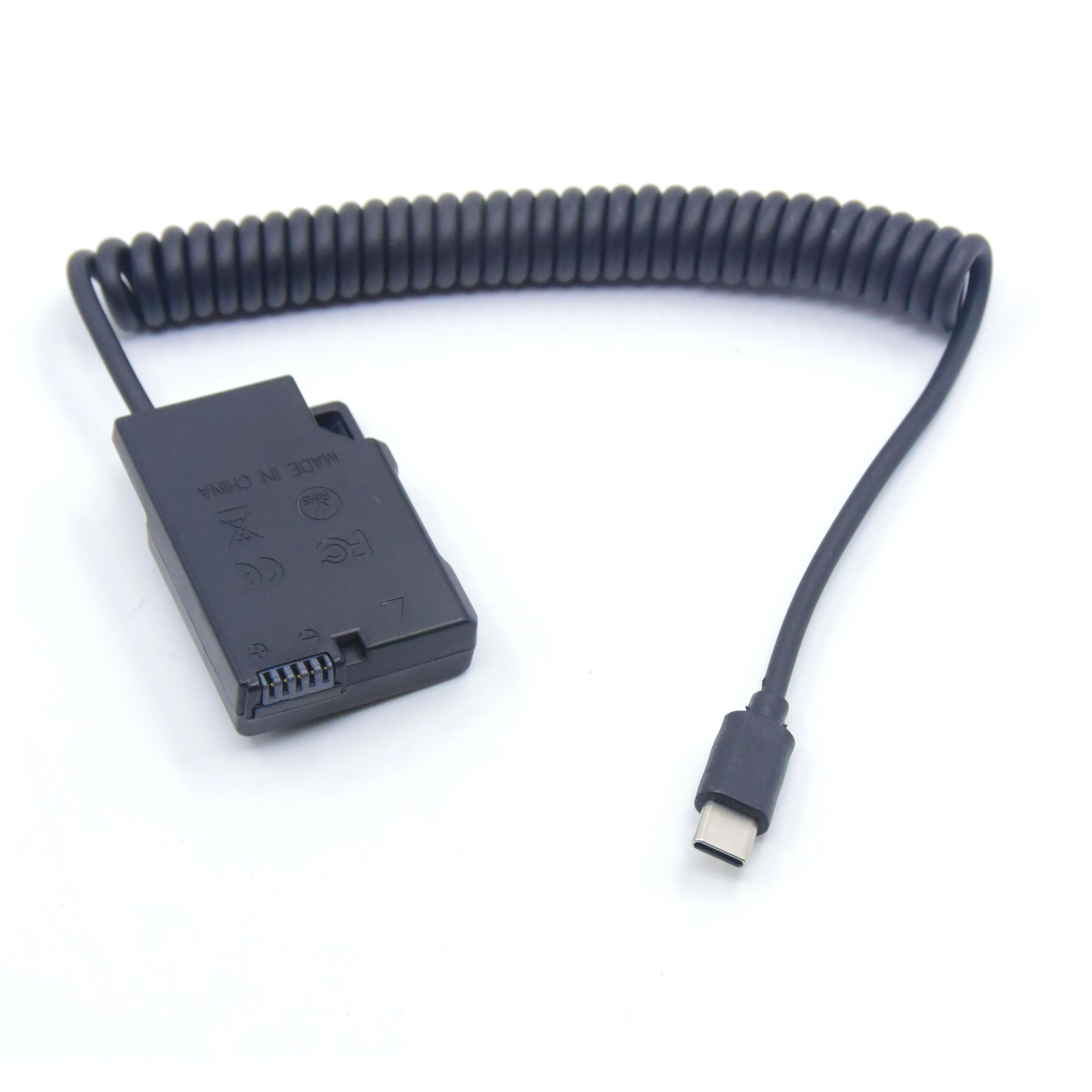 USB TYPE-C EN-EL14A Dummy Battery EP-5A Power Bank Adapter Cable For Nikon D3100 D3200 D3300 D3400 D3500 D5100 D5200 D5300 D5500