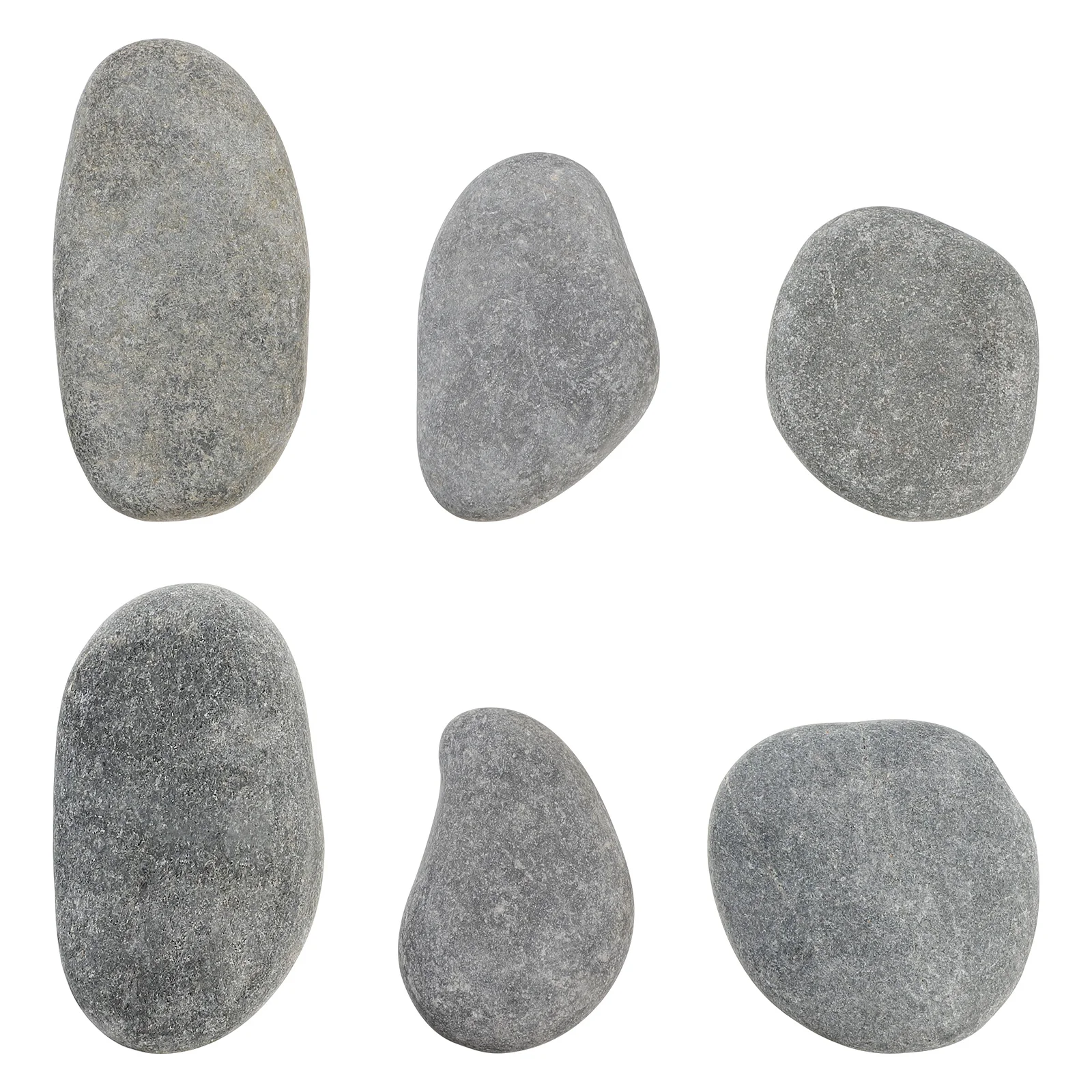 6 pezzi per bambini pittura fai da te rocce 5-9 cm ciottoli lisci per disegnare pietre artigianali perfette per progetti creativi ciottoli da spiaggia