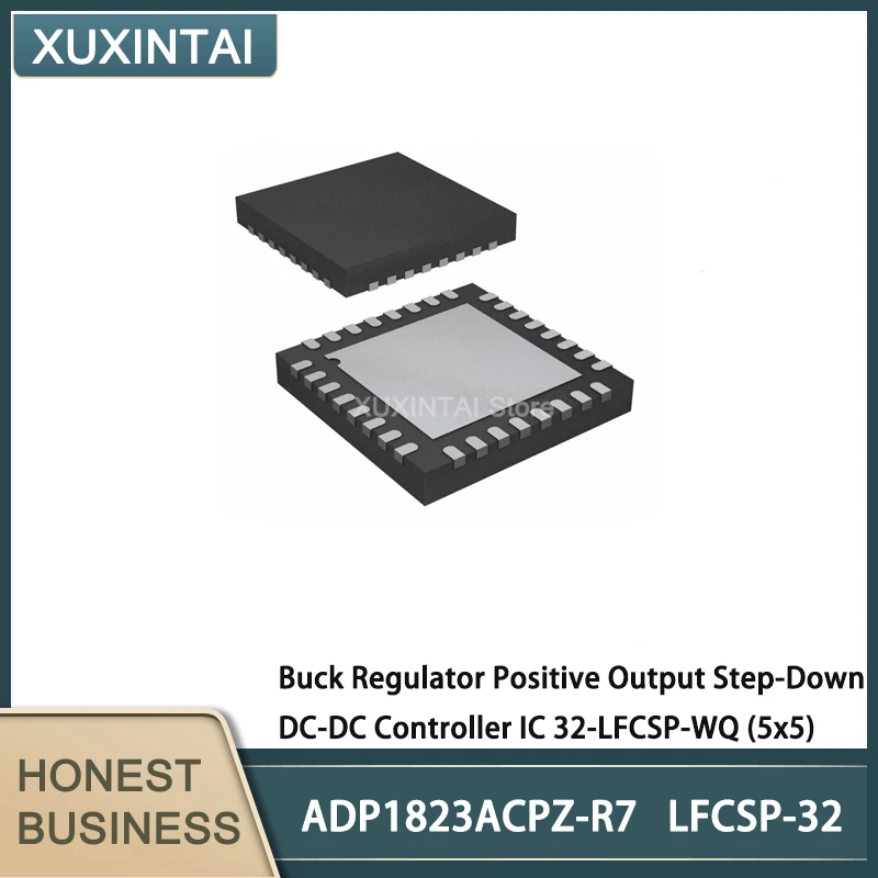 

5Pcs/Lot New Original ADP1823ACPZ-R7 ADP1823ACPZ Buck Regulator Positive Output Step-Down DC-DC Controller IC 32-LFCSP-WQ