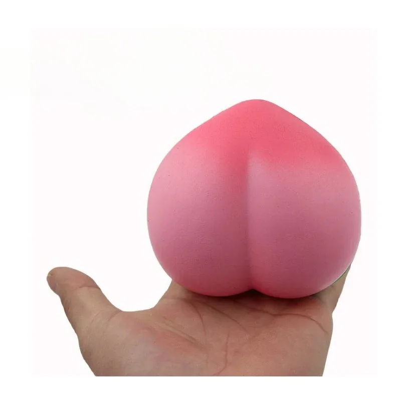 

Big Size 10cm Simulated Peach Toy PU Squishy Slow Rising Anti Stress Kids Toys Gift