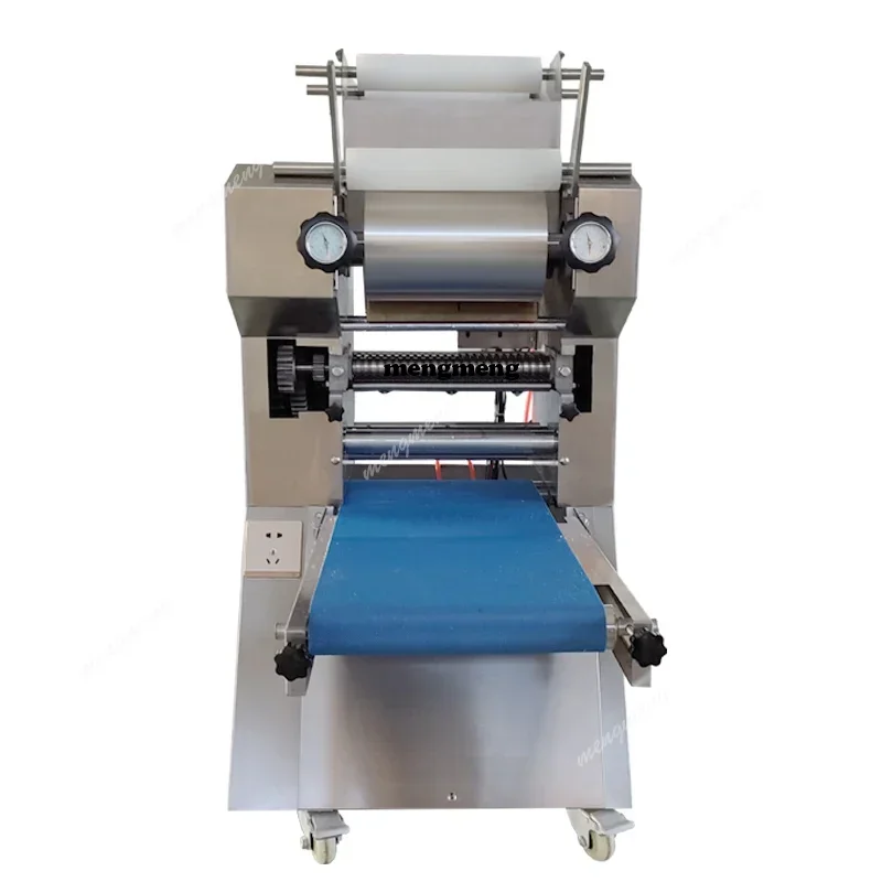 Electric Noodle Pressing Machine Commercial Stainless Steel Spaghett Noodle Maker Roller Dough Cutter Machine Wonton Dumpling E