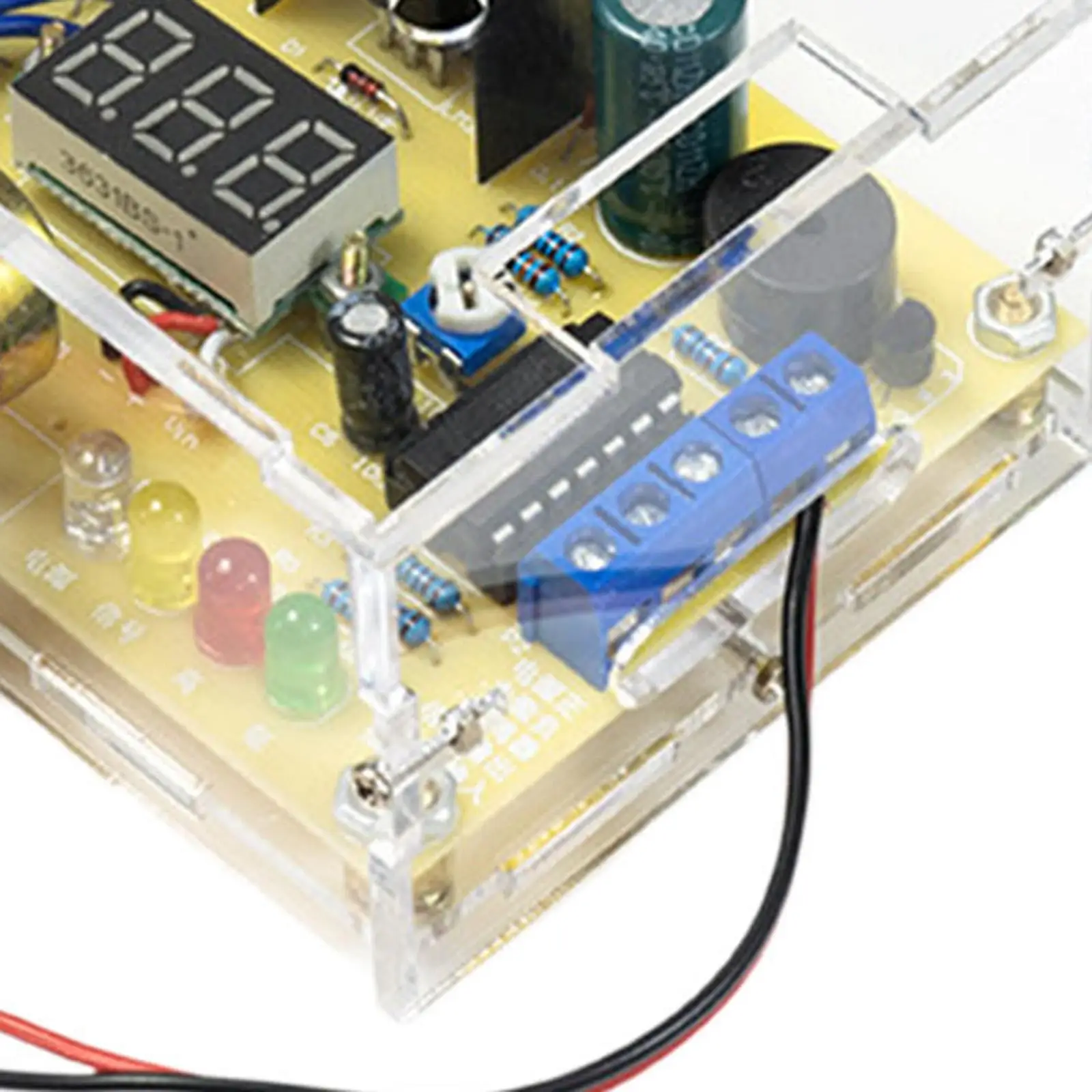 LM317 Adjustable Voltage Regulator Kit Compact Sturdy Lightweight for Adults