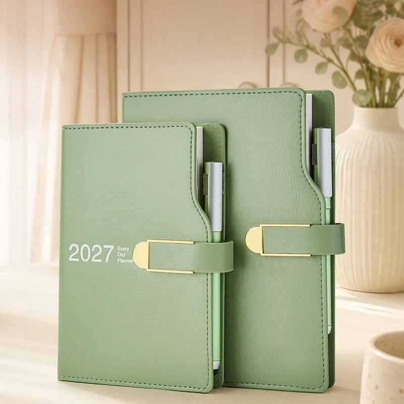 Planner 2027 Agenda Diary Calendar Daily Notebook Stationery Journal Organizer Bullet Notepad A5 A6 Note Book Sketchbook Plan