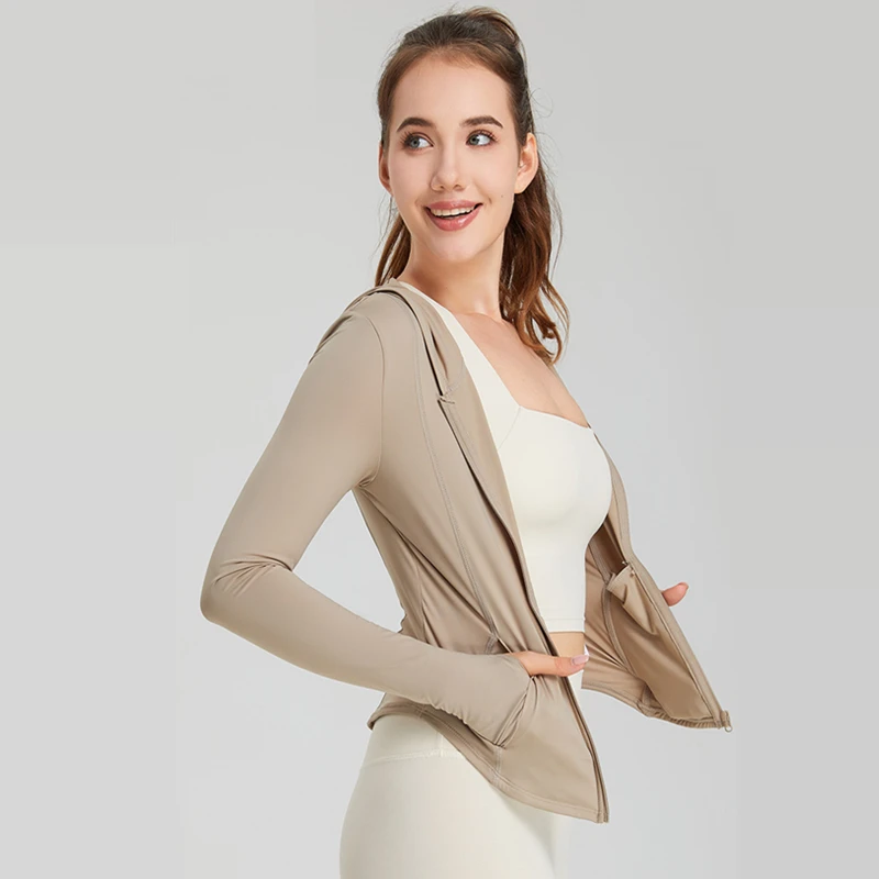 

Летние женские спортивные толстовки с крутым и солнцезащитным кремом, куртки для йоги, уличная анти-УФ-куртка для бега, спортивная одежда, пальто для спортзала и фитнеса, топы, женские