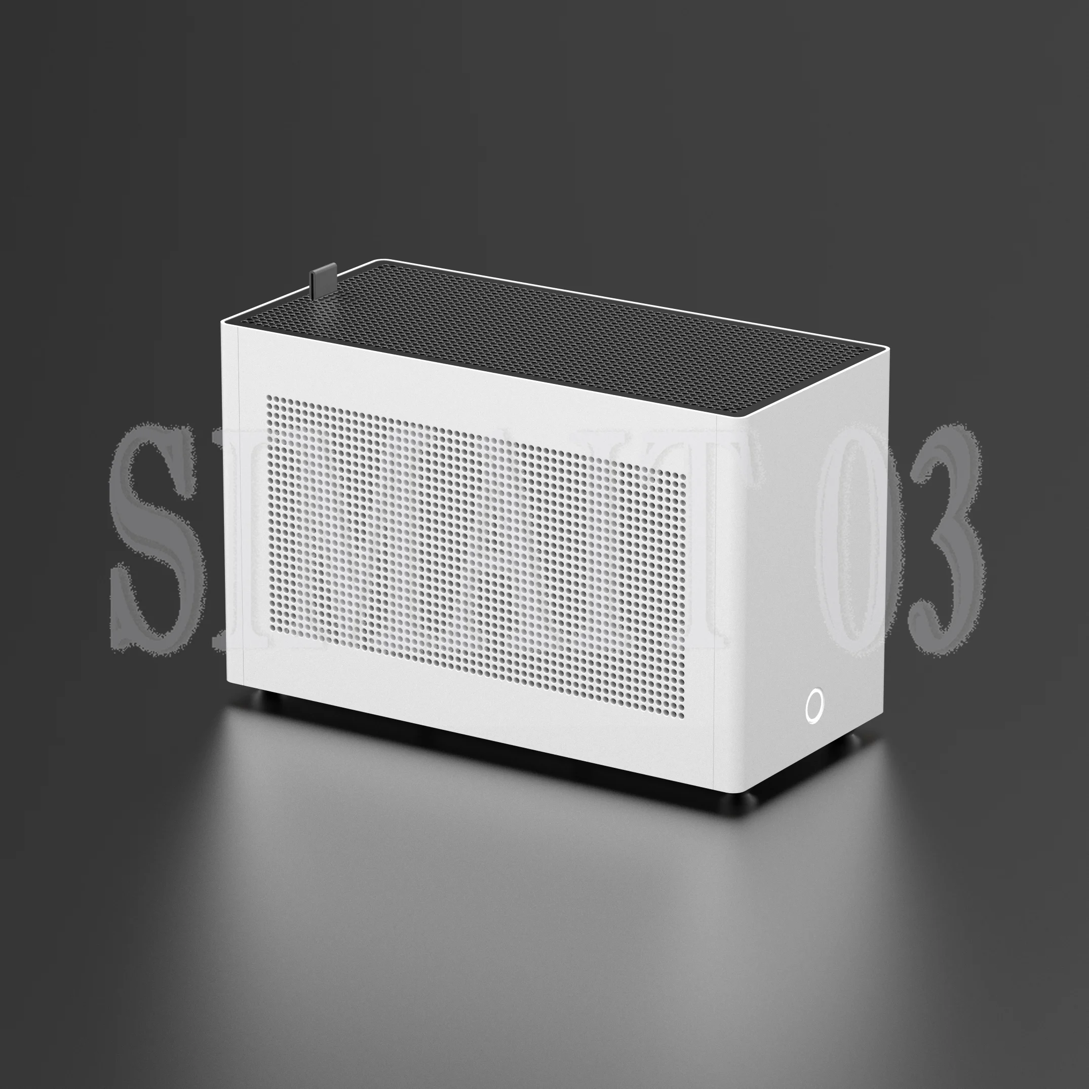 Acat X1s chassis cnc all-aluminum alloy ITX chassis, compatible with SFF graphics card chassis