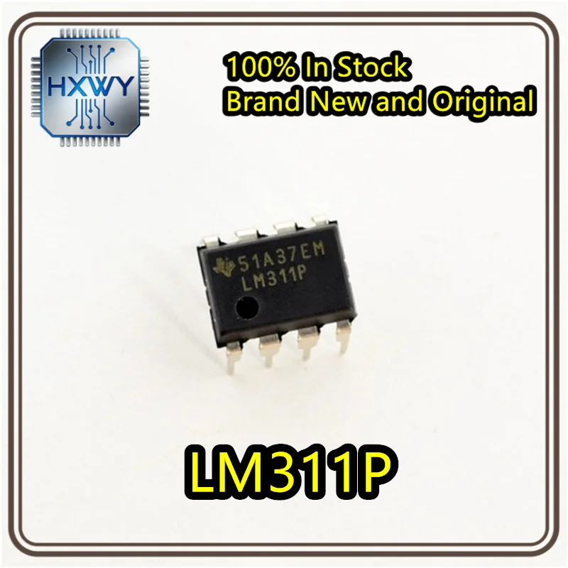 (10/50 pieces) Original LM311P DIP-8 Analog Comparator IC Chip Brand New and In Stock