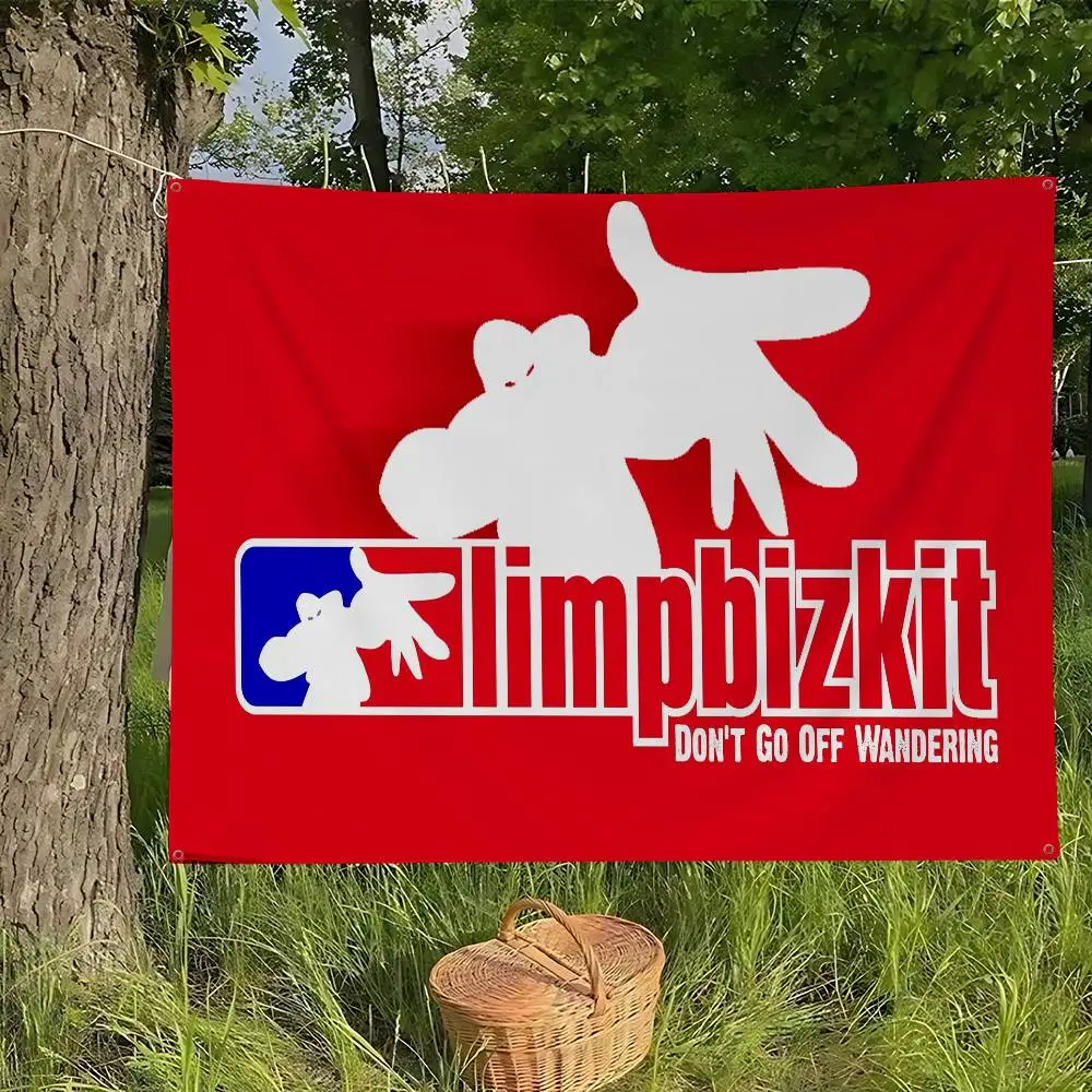 L-Limp Band B-Bizkit Retro Flags Multiple Choice Living Studio Booth Interior Decoration Banner