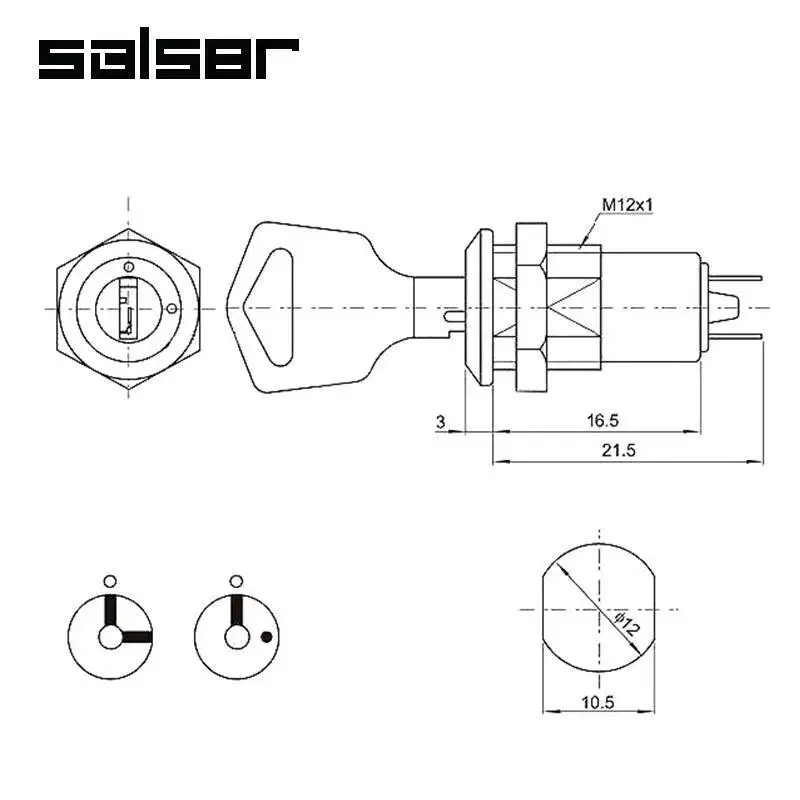 Рисунок 6 - Электронный ключ 12 мм