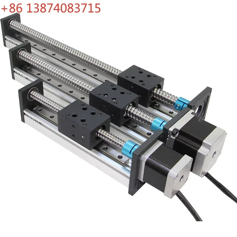 Linear Actuator Linear Module With MGN12 Guide And 1204 Ballscrew Fit Nema23 Stepper Motor 3 or 4 axis CNC machine
