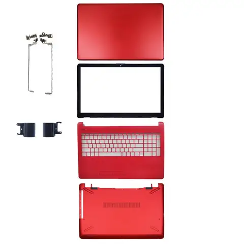 New For HP 15-BS 15-BW 15-RA 15-RB 15Q-BU 250 G6 255 G6 TPN-C129 LCD Back Cover Bezel Hinge Palmrest Bottom Case Top Laptop Case