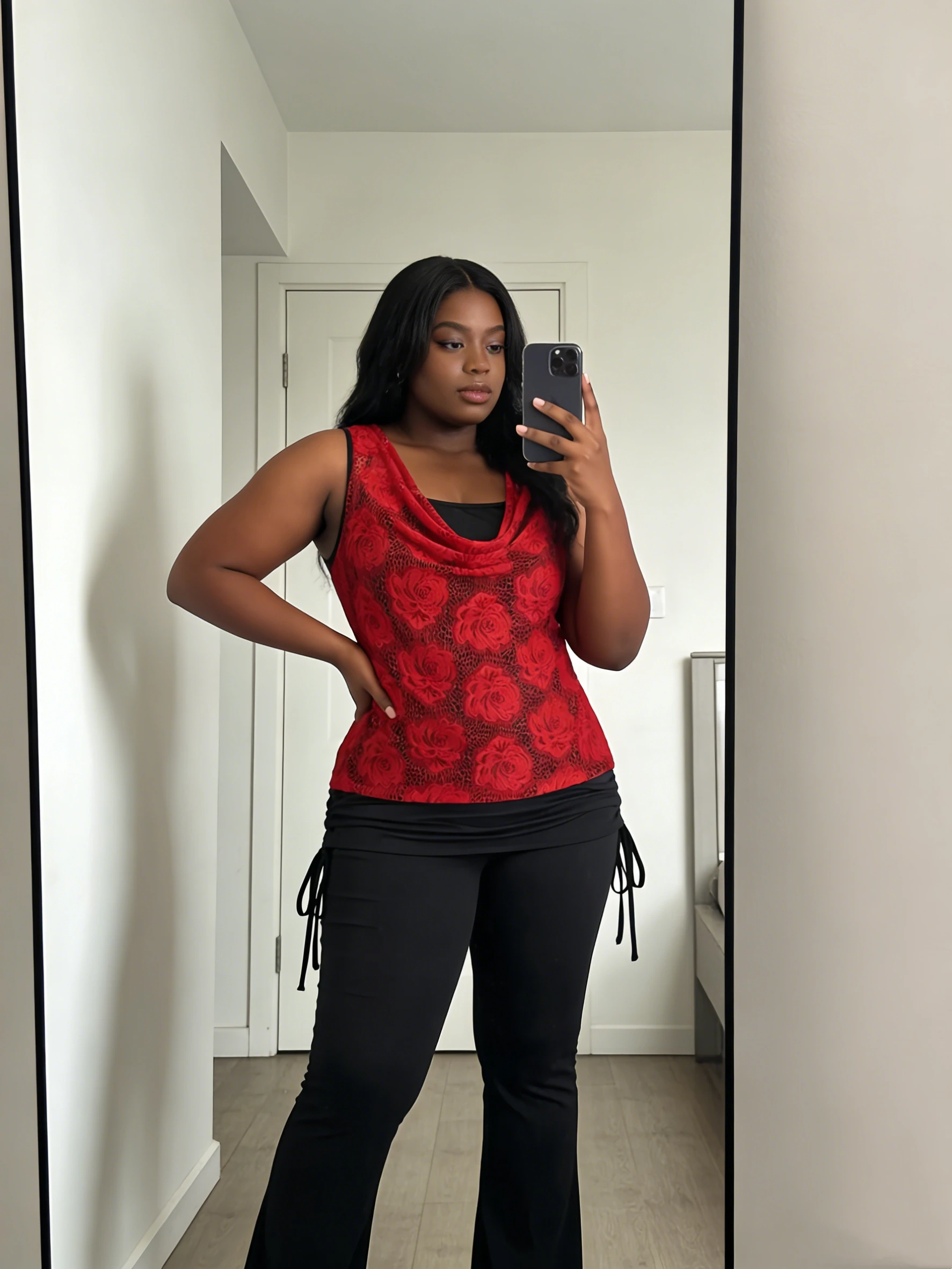 

Women's plus Size V-Neck Lace Vest Sleeveless Summer Casual round Neck Top Elegant Fashion plus Size Clothing