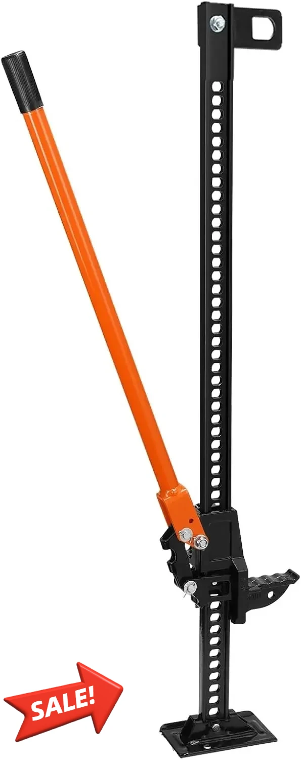 

Farm Jack,48" Utility High Lift Farm Jack, 7000 lbs Capacity Ratcheting Off Road Utility Jack, Heavy-Duty Farm Jack for Tractor
