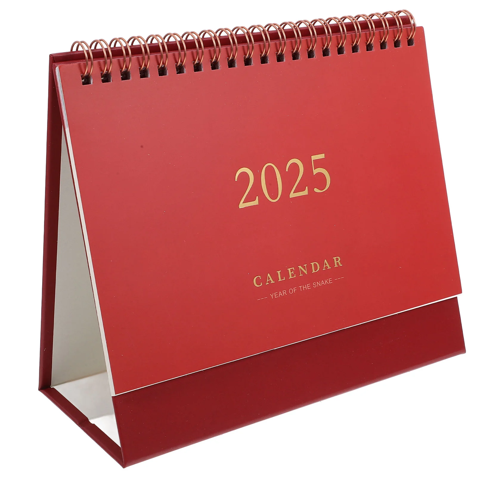 

2025 Desk Calendar Household Standing Delicate Calendars Month up Table Tabletop Makeup Advent Korean Version Decorative