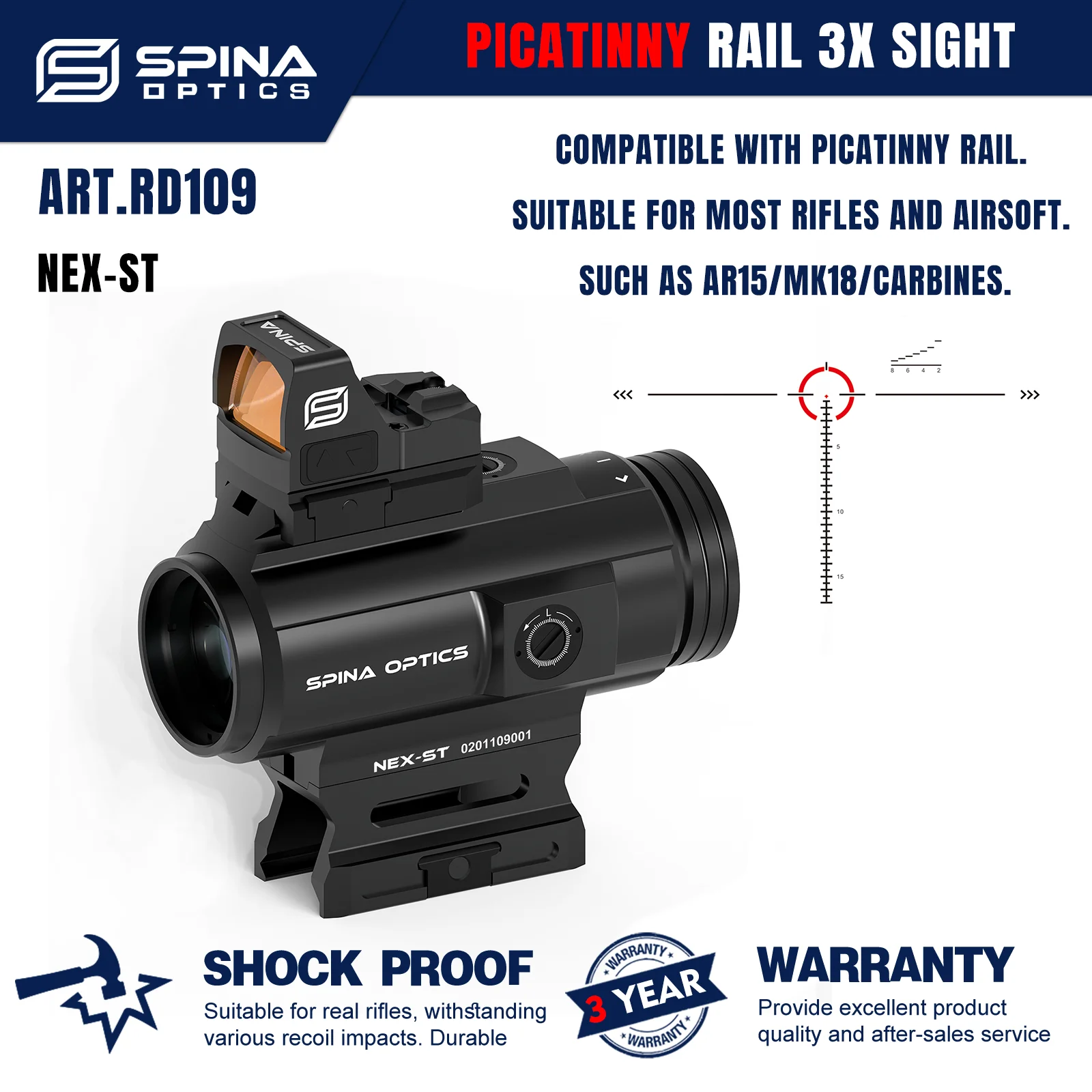 Spina Optics NEX-ST…