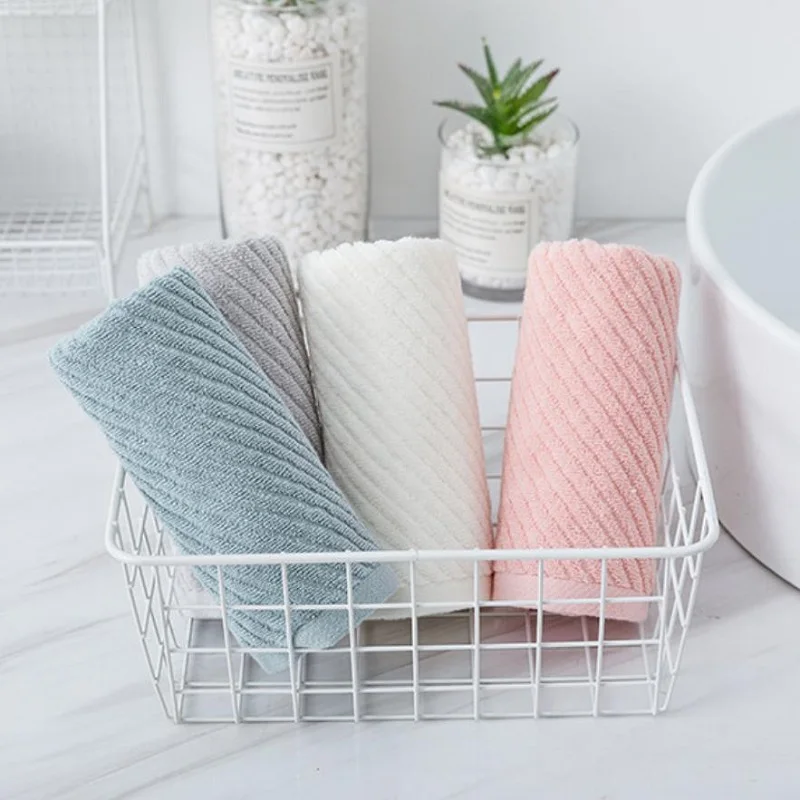 1Pcs Waffle Soft Face Towels for Adults Plaid Hand Towel 100% Cotton Face Care Bathroom Tools Sport Hair Towel 13*28.74 inch