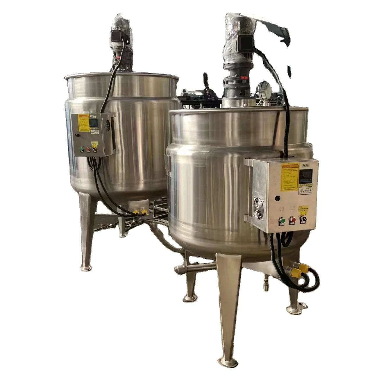 Hot Sale Industrial 500 600 800 1000 2000 Liters Stainless Steel Mixer tank for Honey Juice Syrup Jam