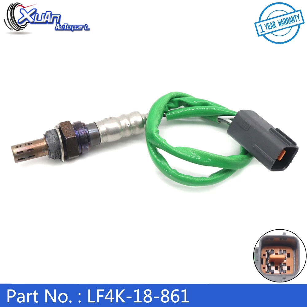 XUAN Rear Probe Air Fuel Ratio Lambda O2 Oxygen Sensor LF4K-18-861 For Mazda 5 6 M5 M6 MZR 1.8L 2.0L 2.3L 2005-2013 LF5G-18-861A