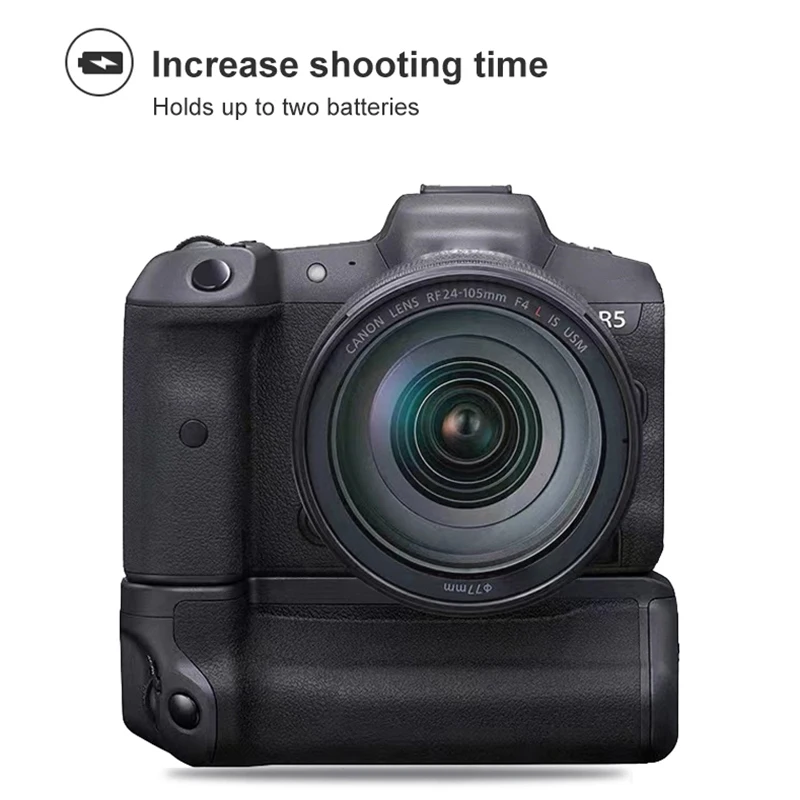 For BG-R10 Camera Handle Battery Grip for Canon EOS R5 R6 R5C EOSR6 EOSR5 EOSR5C BGR10 BG R10 EOS R6 Mark II