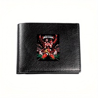 Wallet Wrexham AFC Victory Celebration Graphic Print Stylish Wallet for Men Business Casual Elegant Simple Practical Quality Chr
