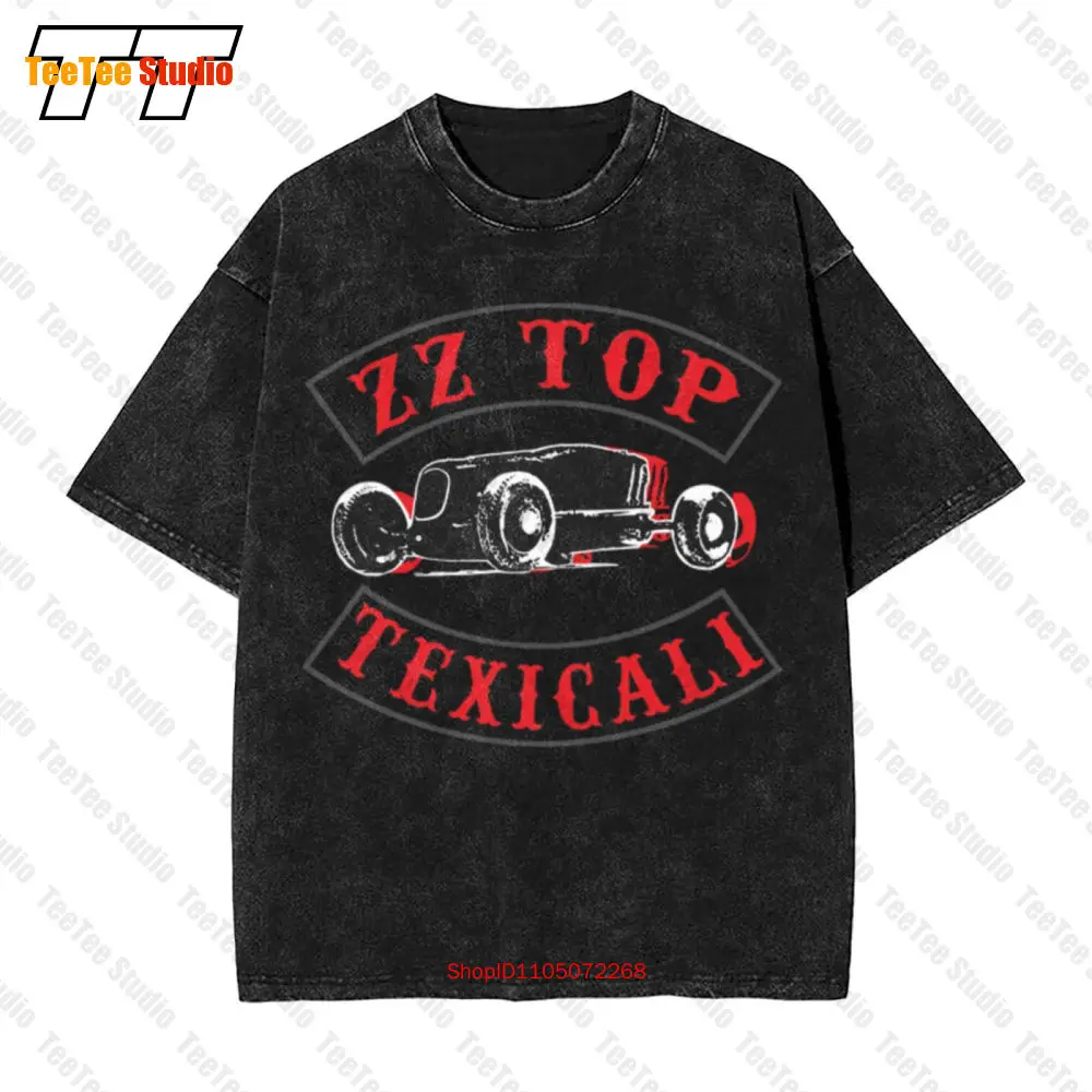 

Zz Top Texicali Billy Gibbons Rock Official Vintage Oversized T-Shirt Mens DSGF