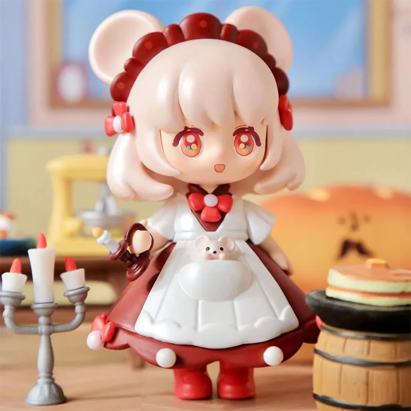 Original Ninizee Delicious Company Celebration Series Blind Box Kawaii Anime Action Figure Collectible Designer Doll Trendy Toy