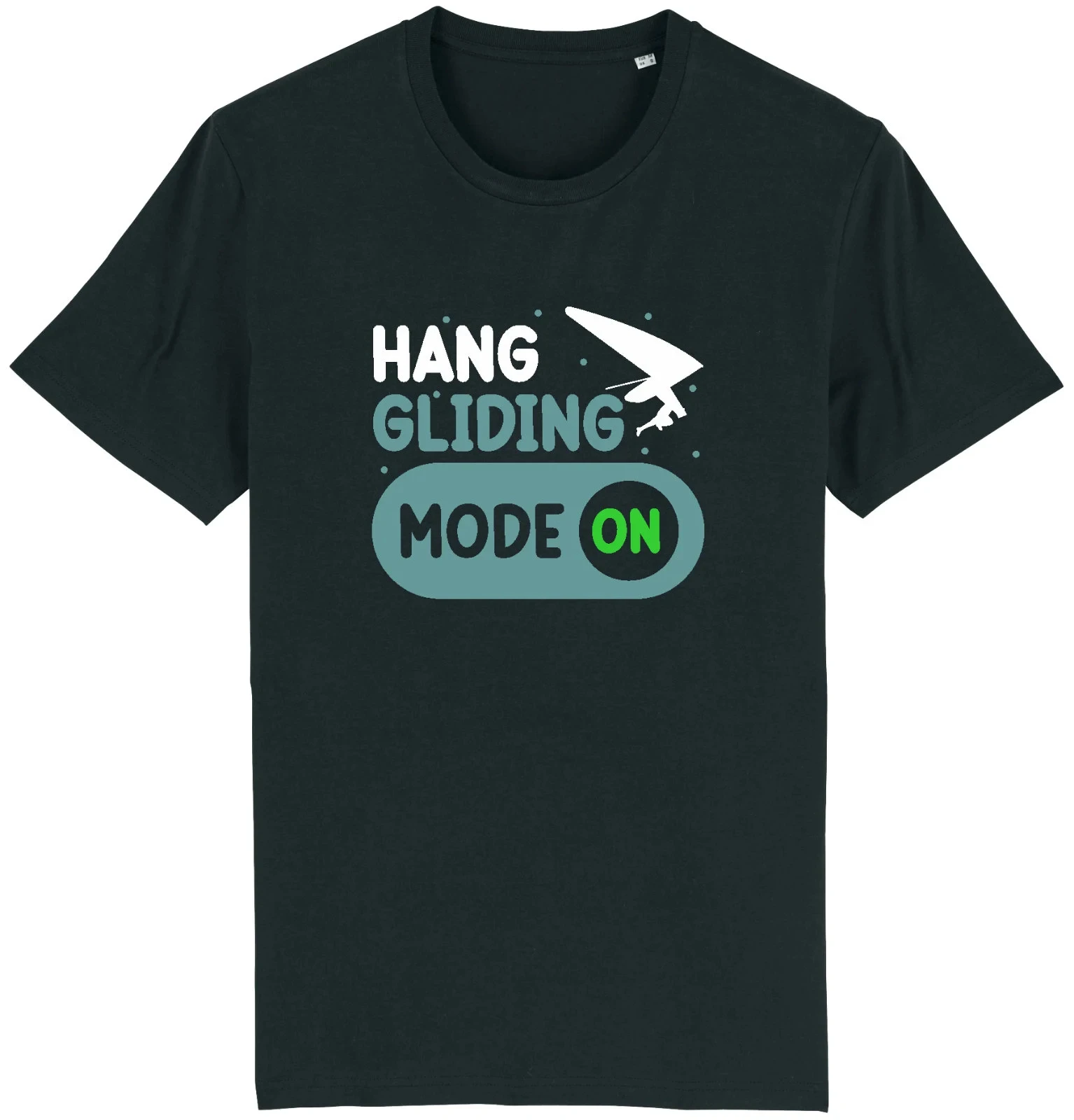 Men's Summer Fashion Casual Short-sleeved Shirt Hand Gliding Mode on Hand Glider Pilot Hobby Funny T-shirt