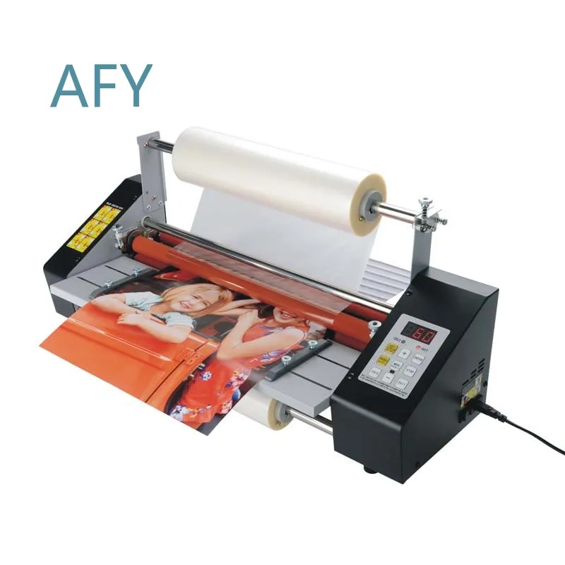 Double-sided Laminating Machine for Office Equipment Variable Speed A2 A3 Film Rolling Machine Hot Cold Laminator for