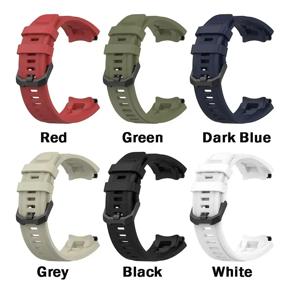 Accessori Smart Watch cinturino cinturino di ricambio cinturino in silicone per Amazfit T-Rex 2