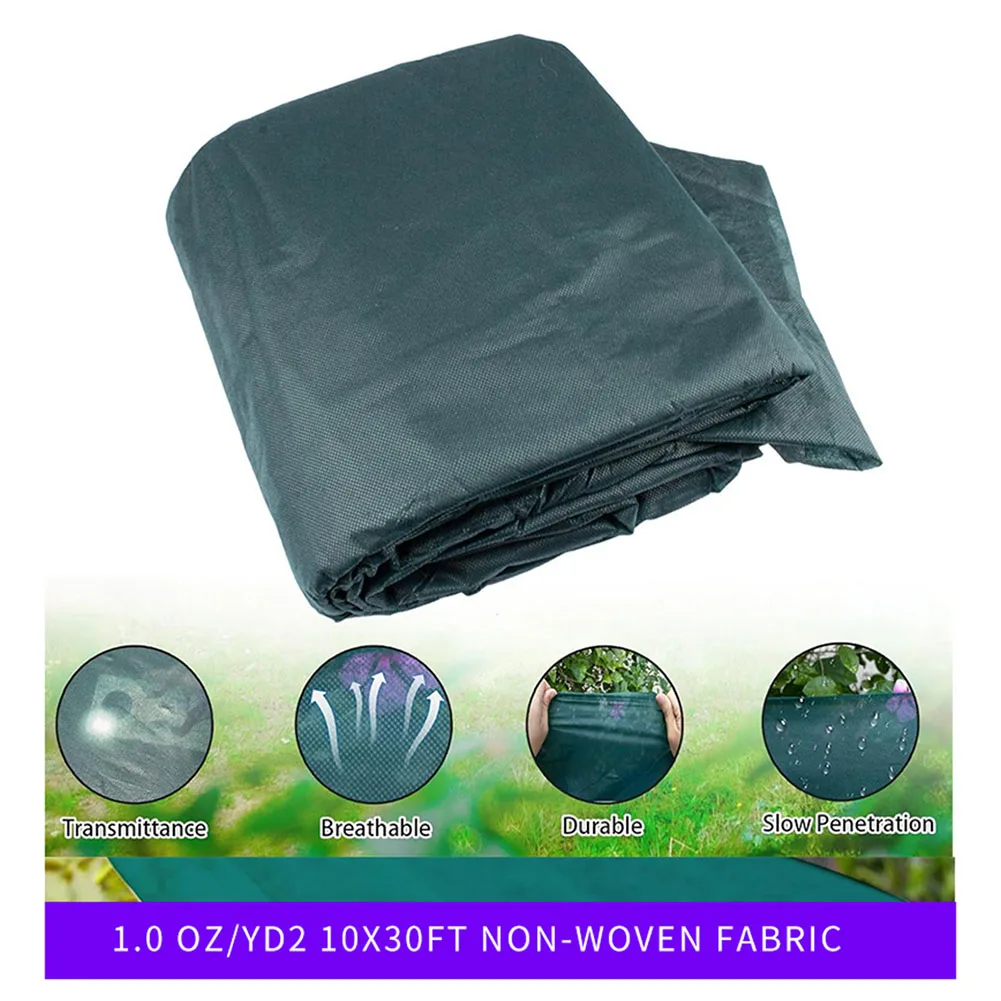 

Полипропиленовое зимнее одеяло для защиты растений, дышащий морозостойкий чехол, удерживающий влагу защитный коврик, чехол для растений