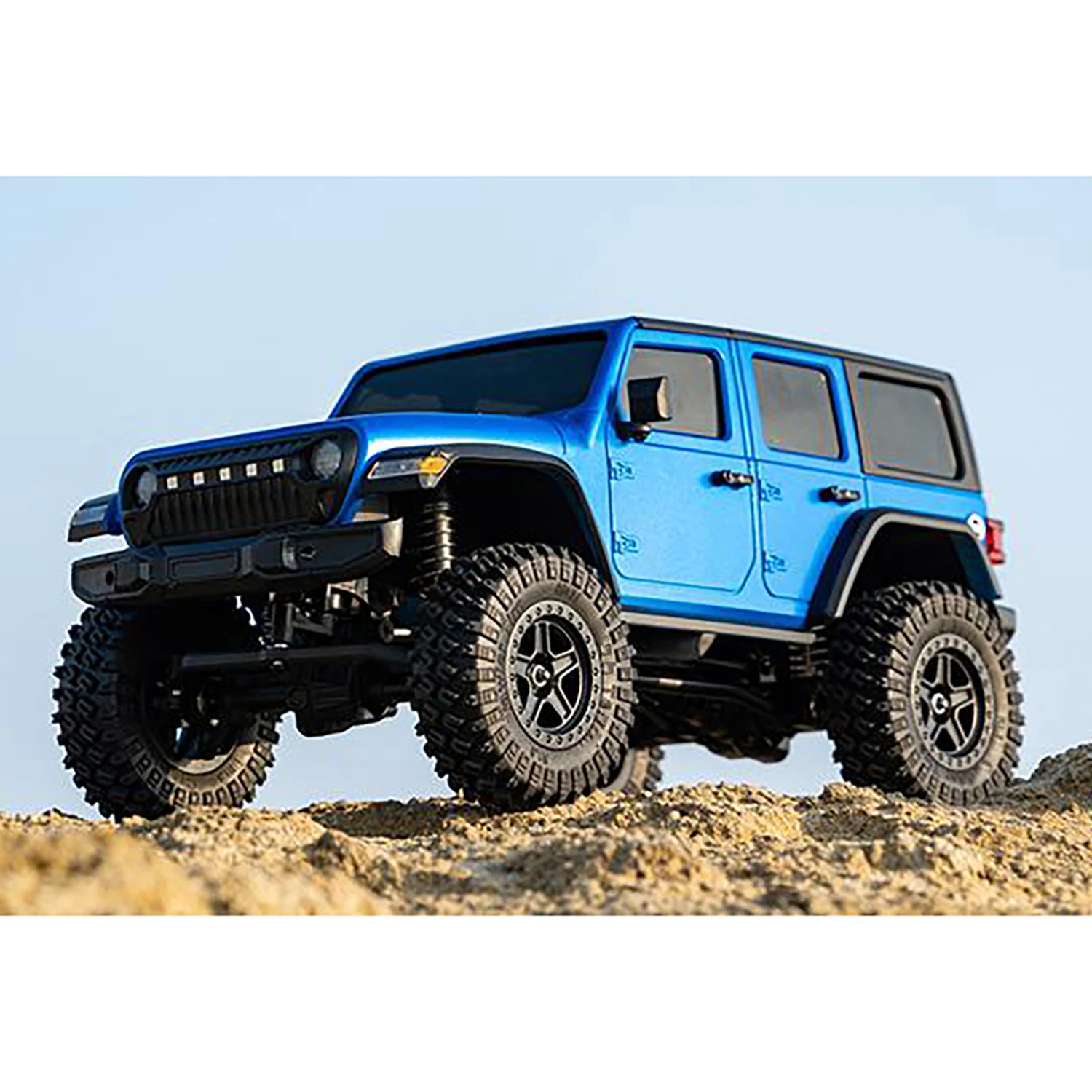 

1/18 RC Rock Crawler Car 4WD Remote Control Simulation Off Road Car C8801 370 Brushed Motor ESC LED Lights RTR Crawler Model Toy