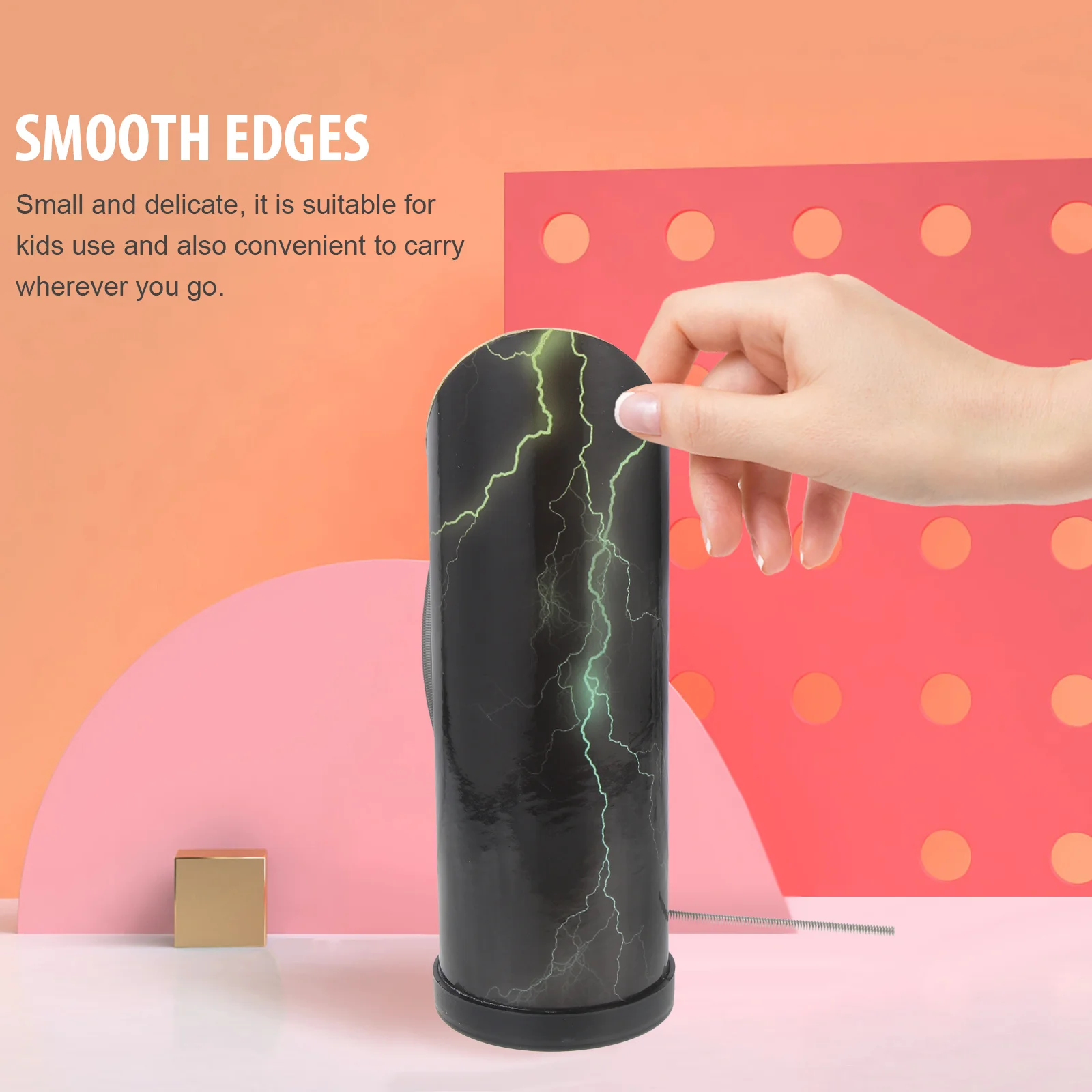 

Spring Drum Thunder Sound Maker Kids Percussion Instrument Educational Musical Play Early Learning Music Teaching Tool