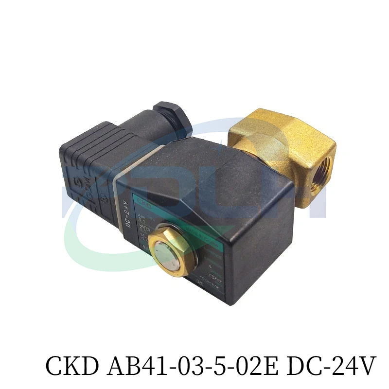 1PCS CKD AB41-03-5-02E Solenoid Valve DC 24V Pneumatic Valve for Charmilles Wire EDM Spare Parts