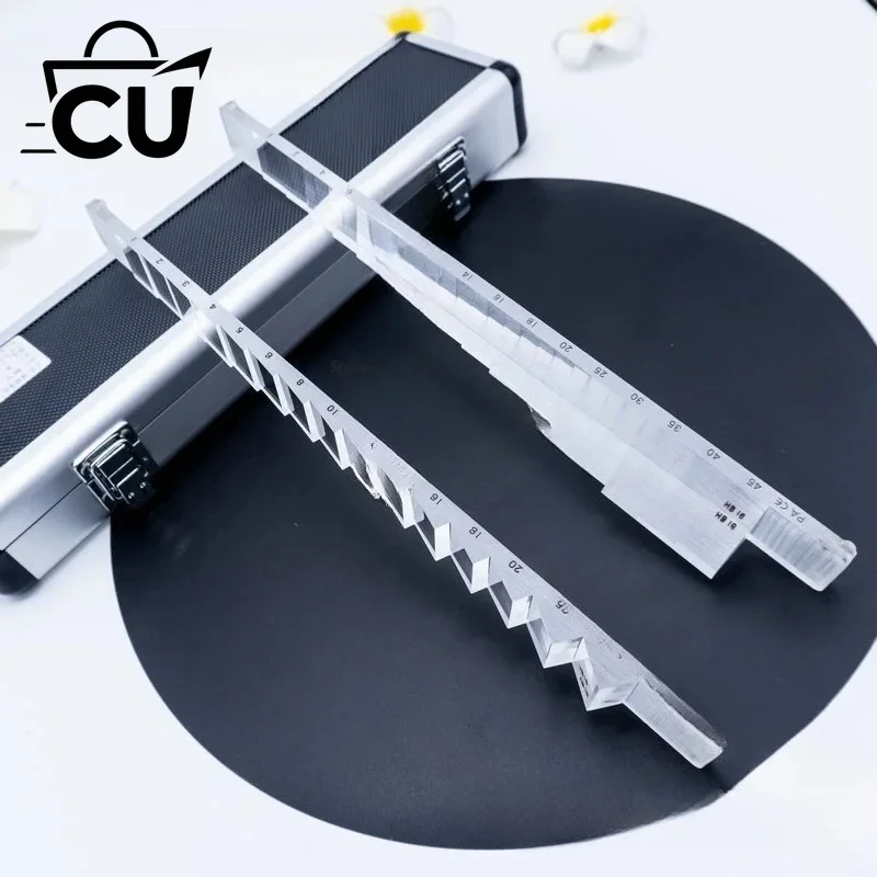 NEW Optometry strip prism cohesion strabismus test aluminum box packaging optometry accessories