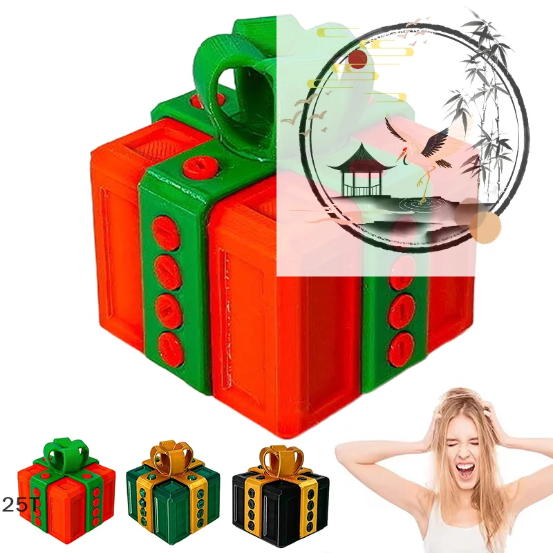 

Annoying Gift Box With Screws Large Annoying Gift Boxes Prank Screw Box 3D Printed Gift Box Money Card Container Christmas Gift