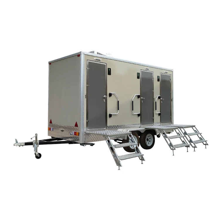 Portable Restrooms Trailer Luxury Mobile Caravan Camper Van Toilet And Shower Trailer Price Outdoor Portable Bathroom