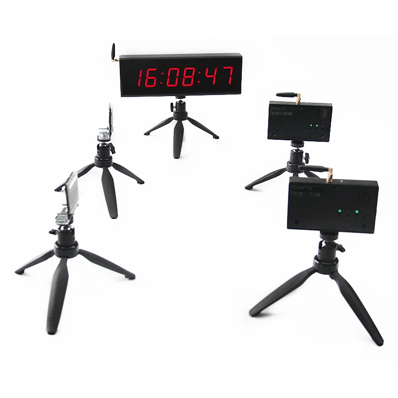 Gym Wireless  Timer Built-in Battery Powered LED Track Field Electronic Race Timing Monitoring Tracking Device