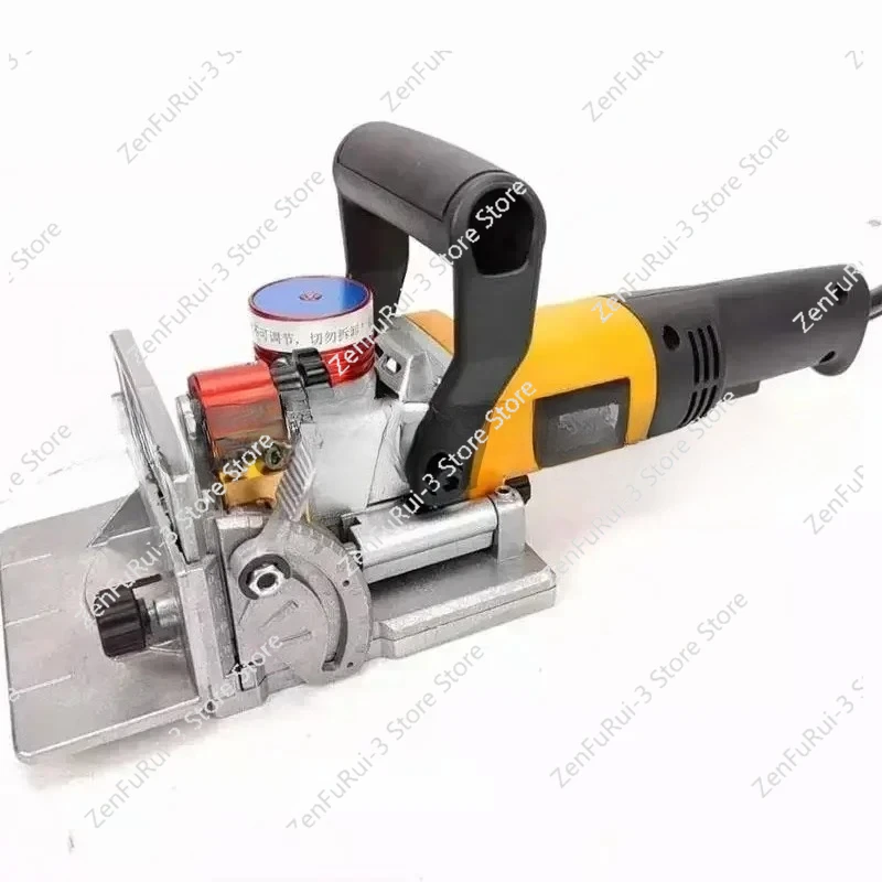 

Parts Slotting Machine Angle Adjustable Non-hole Splicing Slotting Machine 750W Woodworking Slotting Machine Lamino Invisible