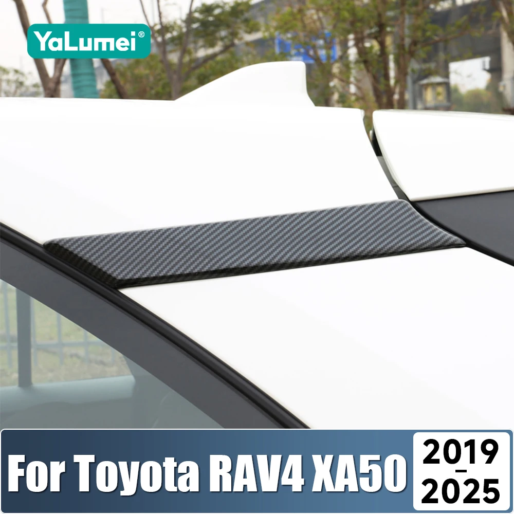 Für Toyota RAV4 XA50 2019 2020 2021 2022 2023 2024 2025 Hybrid ABS Auto Hinten Fenster C Säule Trim Abdeckung garnieren Aufkleber