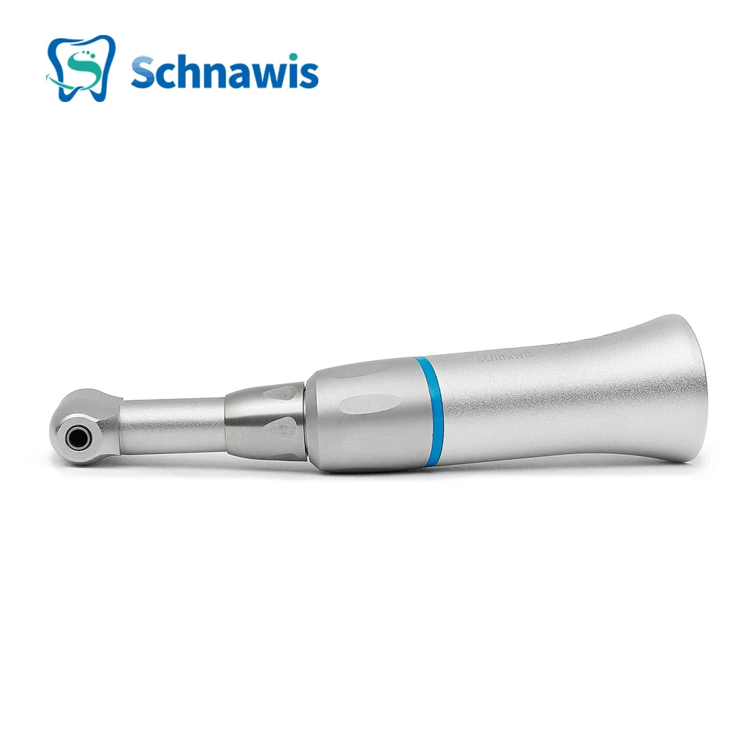 Schnawis Push Button Dental Slow Low Speed Handpiece Contra Angle  For Dental Lab Equipment Micromotor Polishing Tool