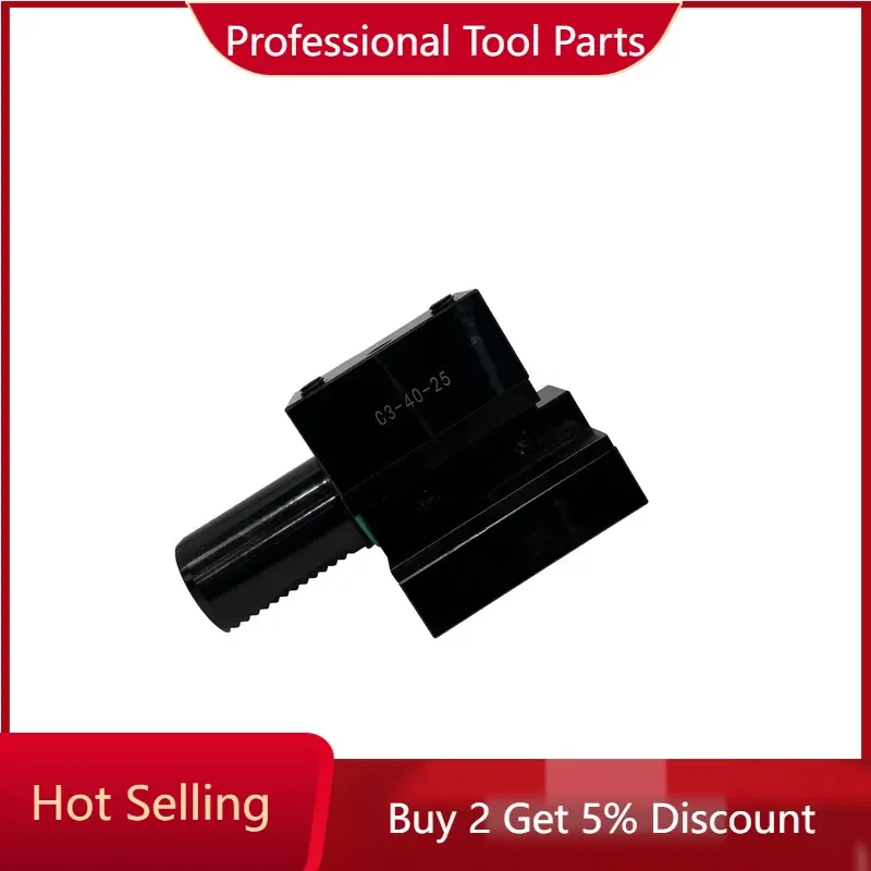From GPM VDI Live Tool Holder VDI 25/30/40/50/60 C3 Facing Static Tool Holder for CNC Lathe CNC Mill-Turn Center
