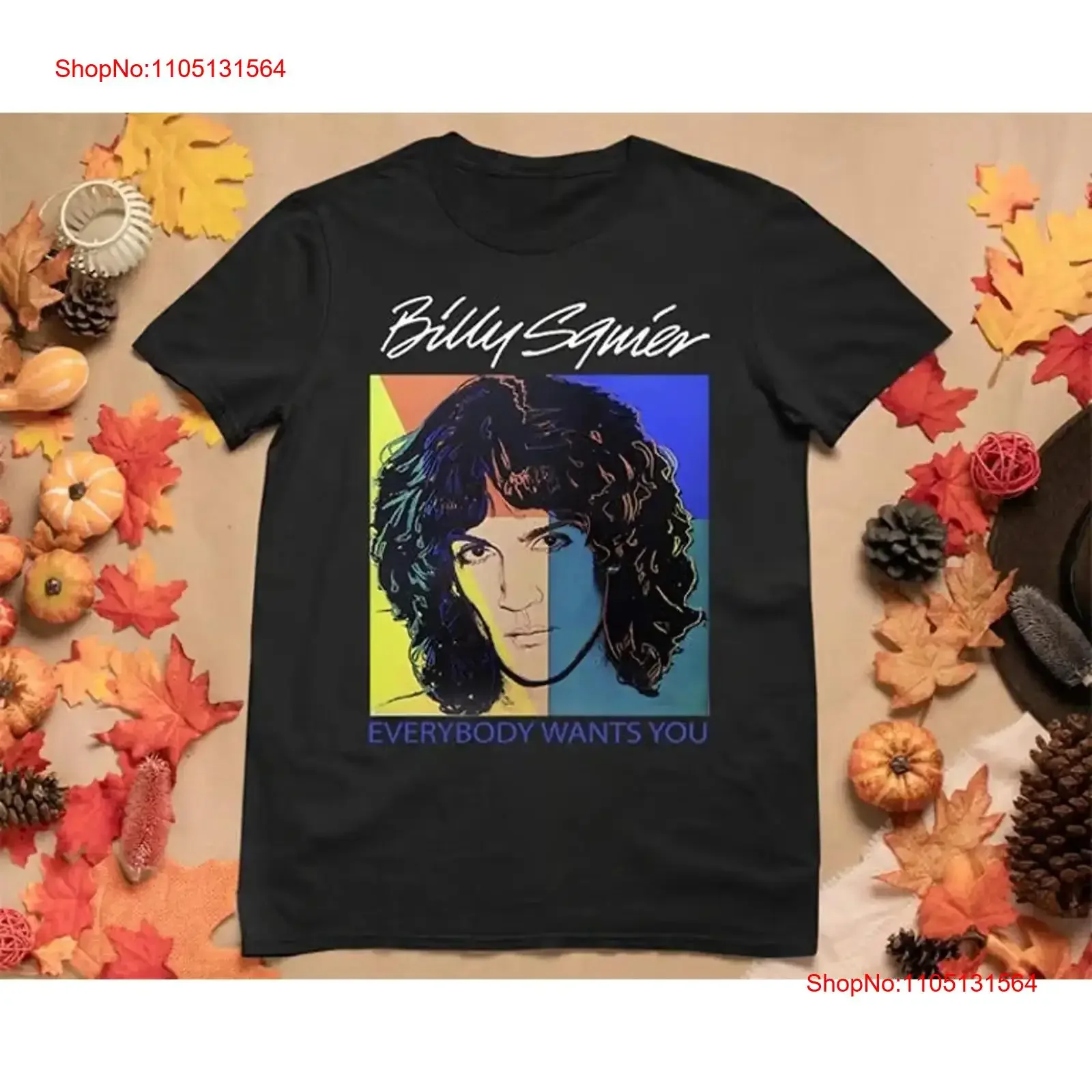 Nueva camiseta de algodón Billy Squier Art concierto S a 5XL AR107 ropa de calle lavada vintage ropa de diseñador de moda ligeramente Unisex