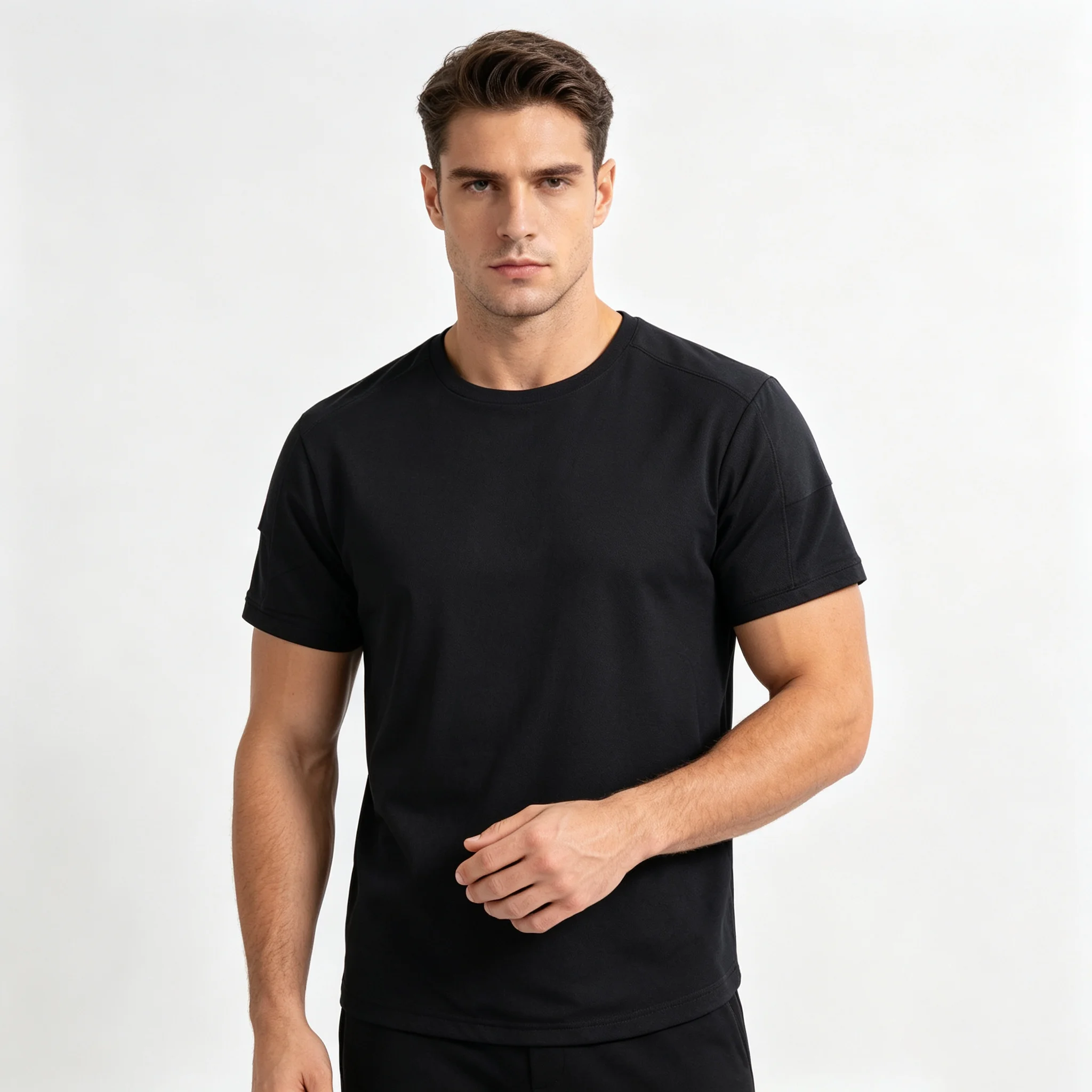 EN Level 5 Soft Stab Resistant T-shirt Concealed Anti-Stab Shirt Cut Resistant Stabproof Vest Protective Clothing