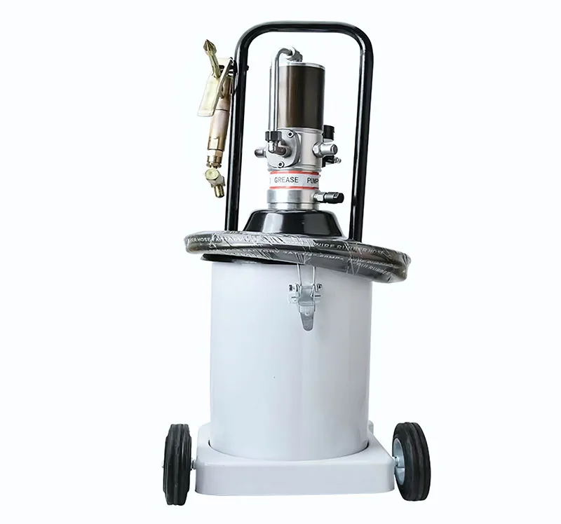 12L Pneumatic grease gun high-pressure oiler with butter pump refilling steam auto full automatic small pneumatic butter machine