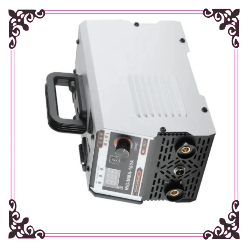 

120А Европейский стандарт 220В с аксессуарами Безагазный сварочный аппарат MIG/MMA-160A 1 кг