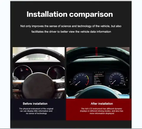 10 best sales mustang digital cluster - №8