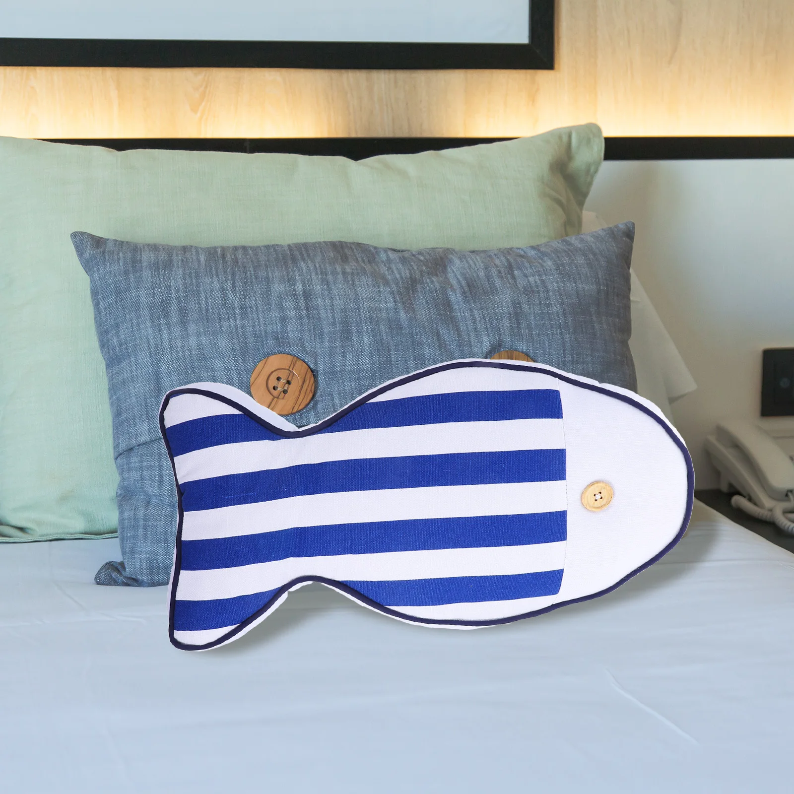 

Comfortable Fish Shaped Pillow Stuffed Animal Cartoon Design Home Sofa Bed Car Cushion Decorative Seasonal Embellishment