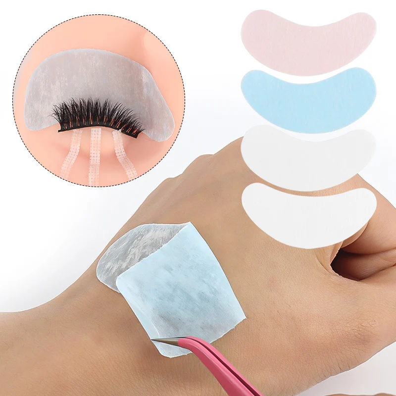 

50 pairs Transparent Hydrogel Under Eye Gel Patch Pads Lashes Lifting Paper Stickers Eyelash Extension Disposable Makeup Tools