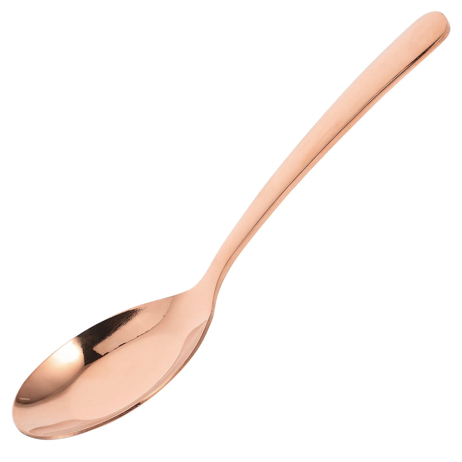 

Stainless Steel Flat Bottom Spoon For Soup Ramen Asian Cuisine Dessert Cereal Kids Food Long Handle Cooking Ladle Kitchen